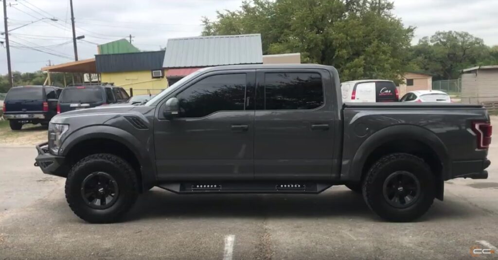 We auto detailed this Ford F150 Raptor and documented it in a video.